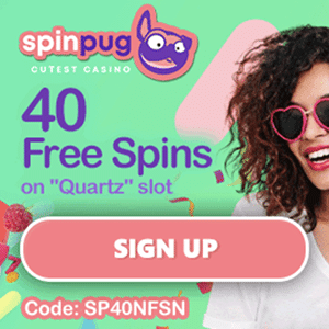 spin pug casino bonus sans dépôt