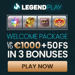 bonus de casino de jeu de légende